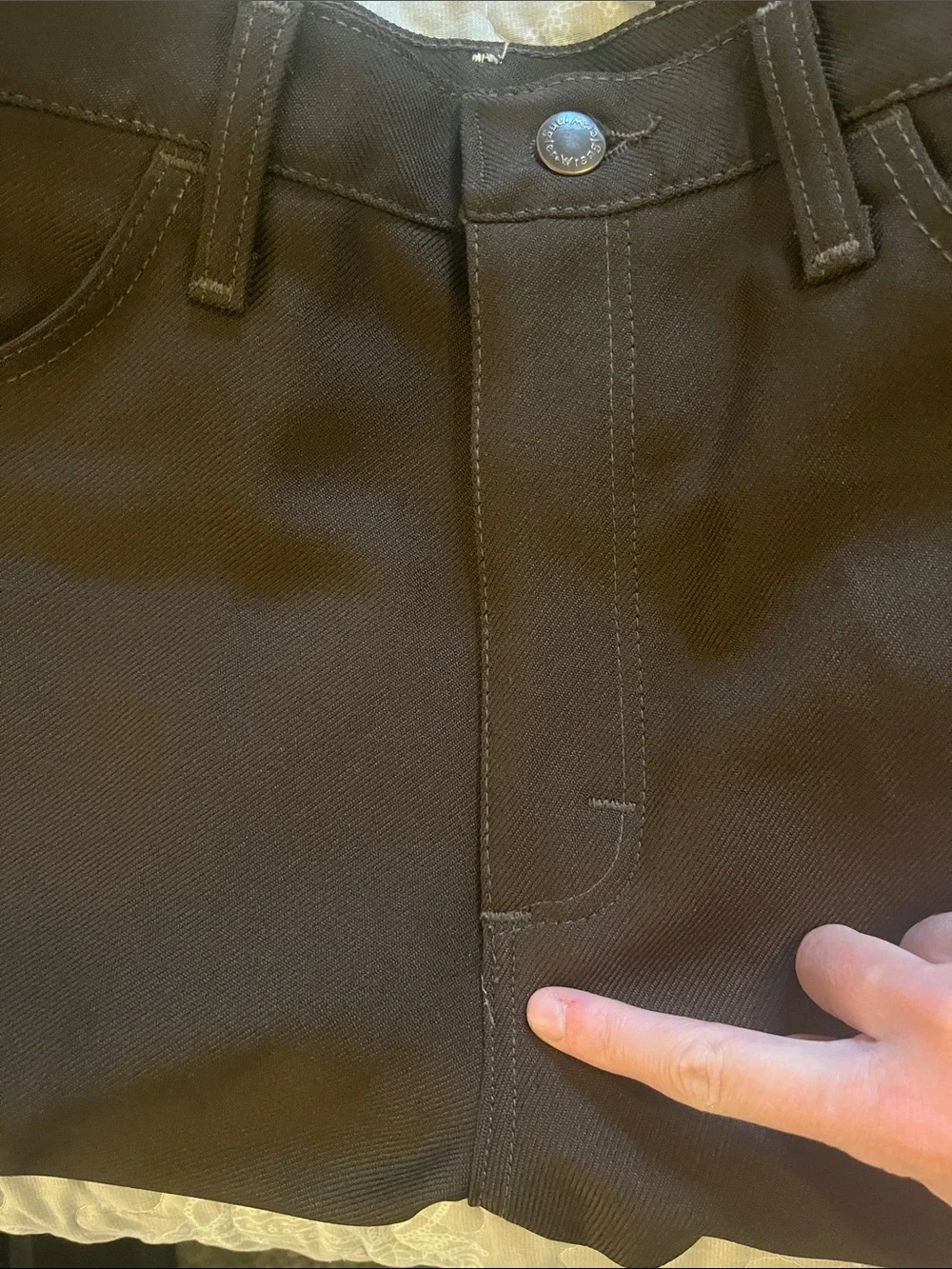 Vintage Wrangler Wrancher Polyester Trousers 32x34